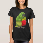 T-shirt Parrot frites (Devant)