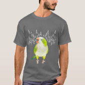 T-shirt Parrot Green Quaker (Devant)