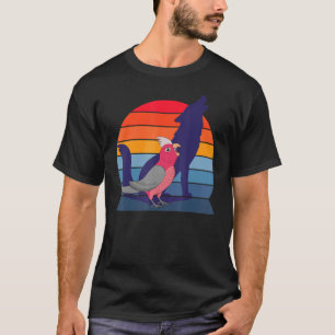 T-shirt Parrot Howling Wolf I hurler Rose pansé Gala