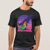 T-shirt Parrot I Tyrannosaurus Rex I hurlant L de Fischer (Devant)