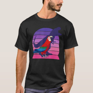 T-shirt Parrot I Tyrannosaurus Rex I hurler Bougie verte