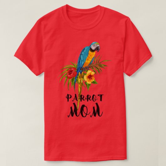 T-shirt Parrot maman Parrot Amoureux Animaux Amoureux Oise (Design devant)