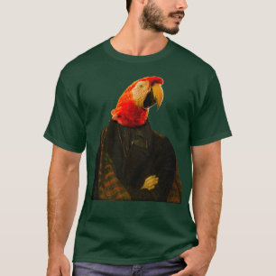 T-shirt Parrot mignon Macaw Chien royal Animaux de compagn