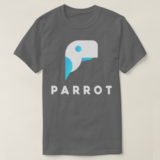 T-shirt Parrot mignon oiseau (Design devant)