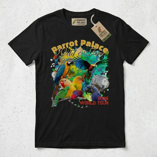T-shirt Parrot Palace personnalisé Tournée mondiale sauvag