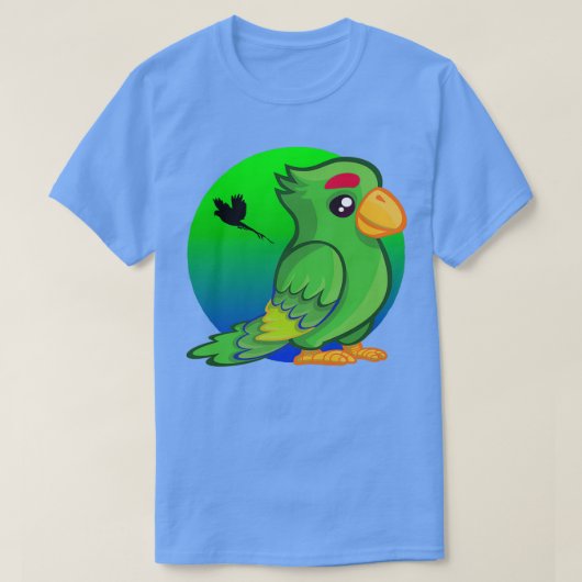 T-shirt Parrot Paradise Cercle Birds (Design devant)