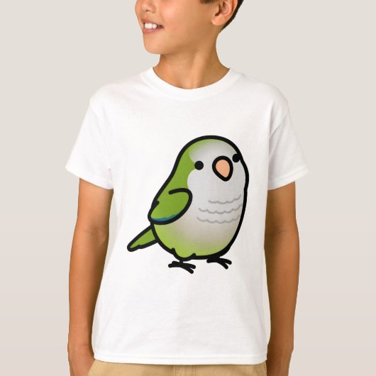 T-shirt Parrot Quaker Chubby (Devant)