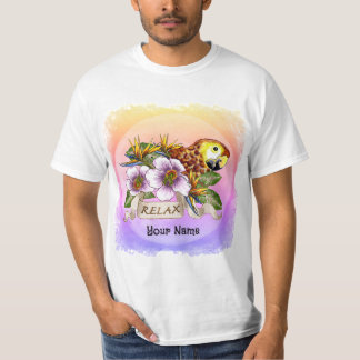 T-shirt Parrot relax