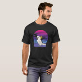 T-shirt Parrot Rex, Dinosaur Shadow Birb mème mignonne Coc (Devant entier)