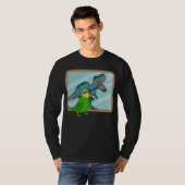 T-shirt Parrot & Rex Reflection I Orange winged Amazon (Devant entier)