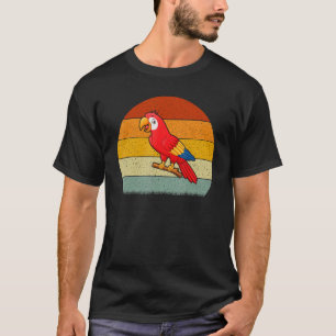 T-shirt Parrot style rétro Vintage