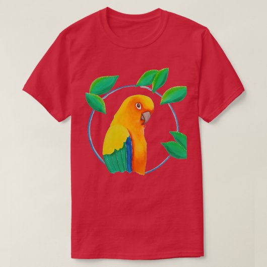 T-shirt Parrot Vogue (Design devant)