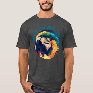 T-shirt Parrot Vous Regardant 27
