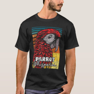 T-shirt Parrot Whisperer Animal Nature Birdwatcher Zooke