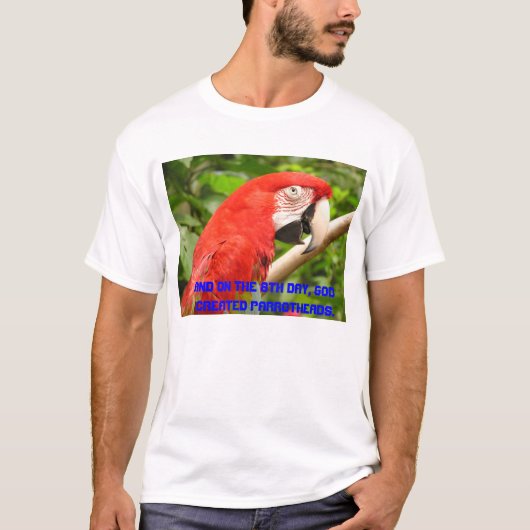 T-shirt Parrothead (Devant)