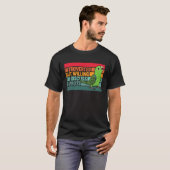 T-shirt Parrotlet vert introduit mais perroquets (Devant entier)