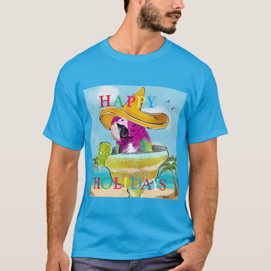 T-SHIRT PARROTS (Devant)