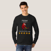 T-shirt Parrots  A Review Scarlet Macaw (Devant entier)