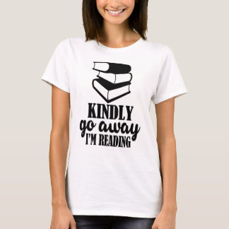 T-shirt Pars avec bonté, je lis