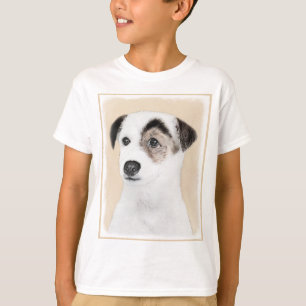 T-shirt Parson Jack Russell Terrier Peinture - Chien Art