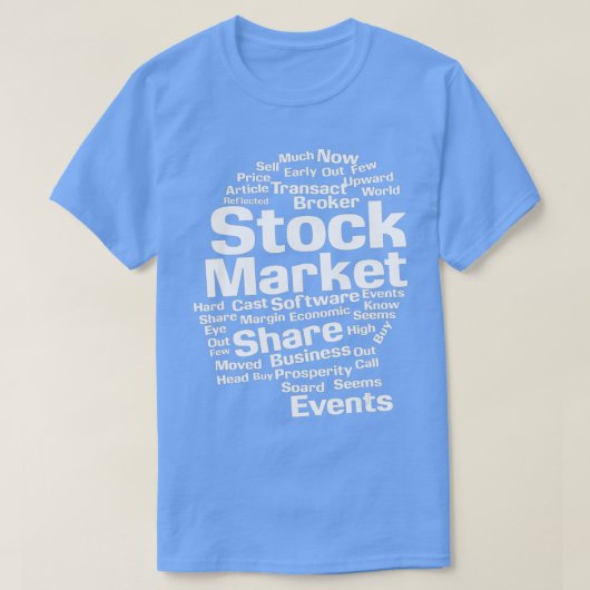 T-shirt Part de marché stock Trader Trader Trading Fore Gi (Design devant)