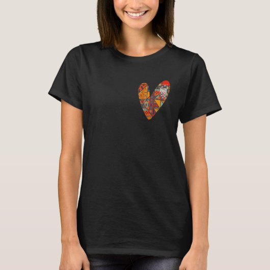 T-shirt Partageons un peu d'amour (Devant)