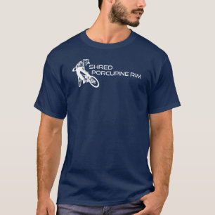 T-shirt Partager La Piste Porcupine Rim Vélo De Montagne