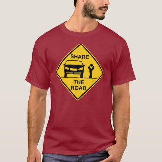 T-shirt Partagez l'avant de route