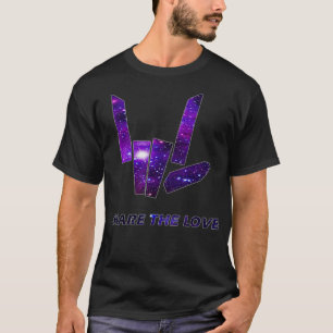 T-shirt Partagez le cadeau Love Galaxy pour Hommes Femmes