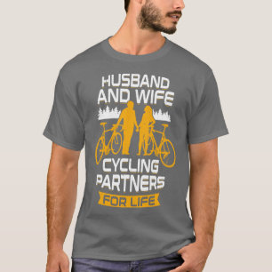 T-shirt Partenaires Cyclistes Hus Et Femme Pour La Vie