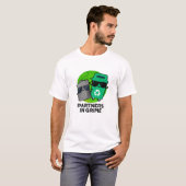 T-shirt Partenaires Dans Grime Funky Trash Pun (Devant entier)