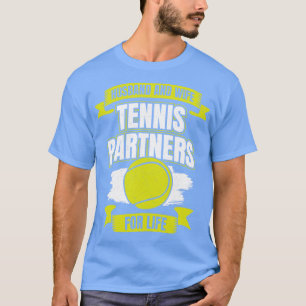 T-shirt Partenaires De Tennis Hus Et Femme Pour Life