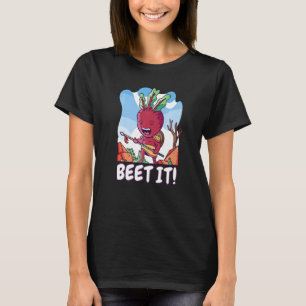 T-shirt Partez ! Guitariste Rock Beet Healthy Beet