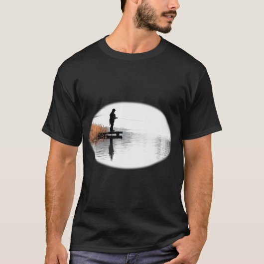 T-shirt parti à la pêche (Devant)