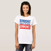 T-shirt Parti anti-démocrate pro-républicain (Devant entier)