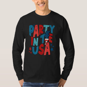 T-shirt Parti Aux Etats-Unis 4 juillet Drapeau Américain 2