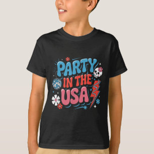 T-shirt Parti Aux Etats-Unis 4 juillet L'Indépendance De L