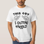 T-shirt PARTI BACHELOR, fiançailles<br><div class="desc">FUNNY T SHIRT.This GUY T SHIRT,  CUSTOMISEZ-LE,  AJOUTEZ VOTRE TEXTE.e.g. CE TYPE SE MARIE,  AIME SA PETITE AMIE,  EST LE BOSS,  A BESOIN D'UNE BIÈRE,  DES GROSSES,  AIME LA FÊTE... </div>