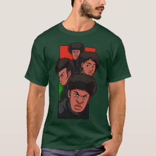 T-shirt Parti BPP 1966 Afro Power