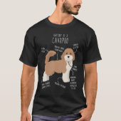 T-shirt Parti Cavapoo Chien anatomie mignonne drôle Cavood (Devant)