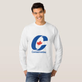 T-shirt Parti conservateur du Canada (Devant entier)