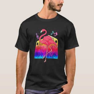 T-shirt Parti cool Animal Exotic Bird Musique Tropical Ros