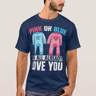 T-shirt Parti de la révélation du genre Fête des bébés Fut