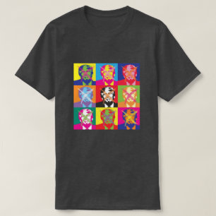 T-shirt Parti de l'impeachment de Popart Trump