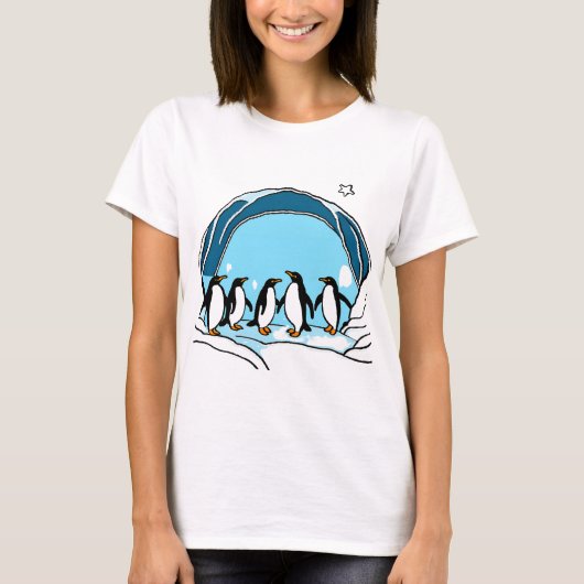 T-shirt Parti des pingouins (Devant)
