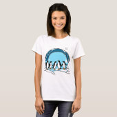 T-shirt Parti des pingouins (Devant entier)