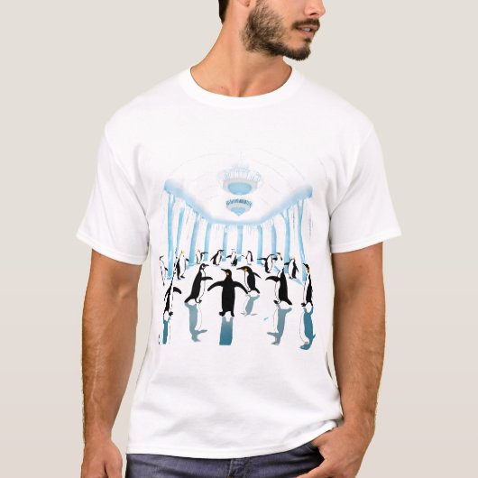 T-shirt Parti des pingouins (Devant)