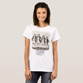 T-shirt Parti des pingouins (Devant entier)