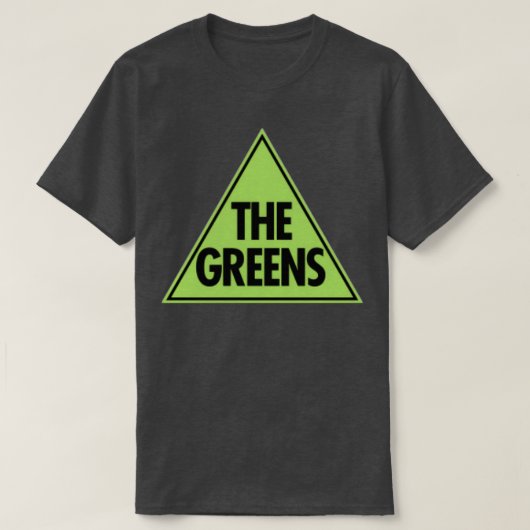 T-shirt Parti des Verts australiens (Design devant)