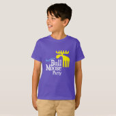 T-shirt Parti d'orignal progressif - Conception joueuse (Devant entier)
